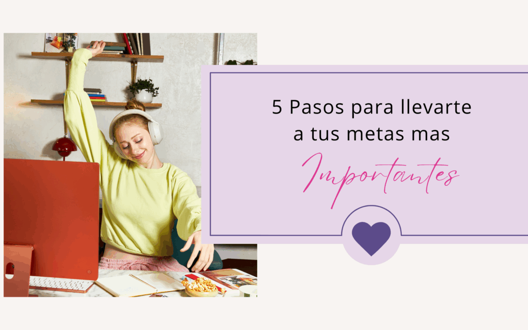 5 Pasos para Cumplir Tus Metas